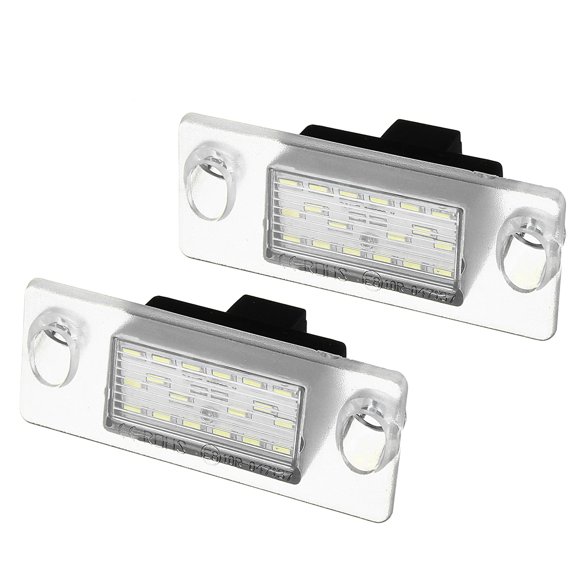 2X12 V 3528 SMD автомобильный 18 светодиодный фонарь для номерного знака с e-маркировкой для Audi A4 S4 B5 1998 1999 2000 2001