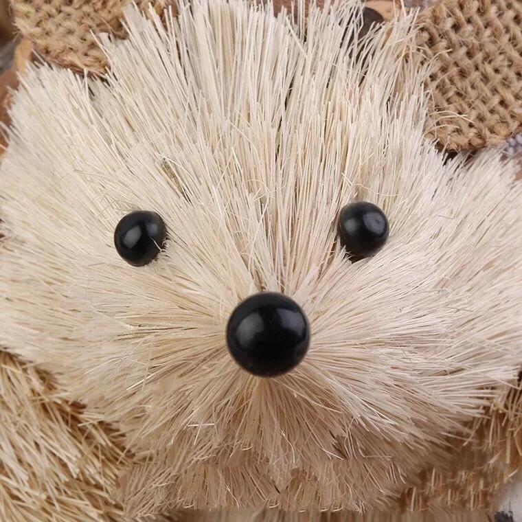 100pcs 6-12mm Black Plastic Crafts Safety Eyes for DIY Accessories Teddy Bear Soft Toy Animal Doll Amigurumi