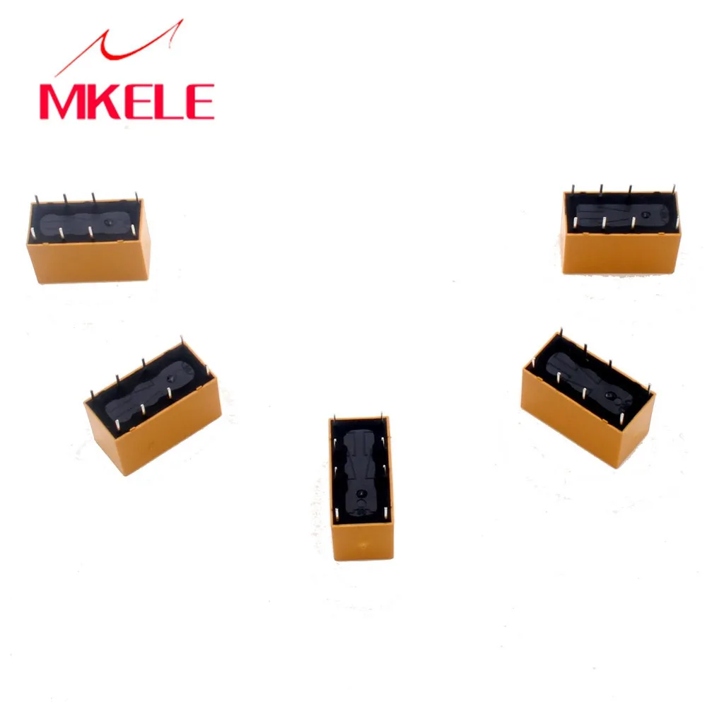 5 шт./10 шт. для Dc 12 В Shg катушки Dpdt 8 Pin 2no 2nc Мини реле питания Pcb типа hui Ke Mk-hk19f-dc 12 В