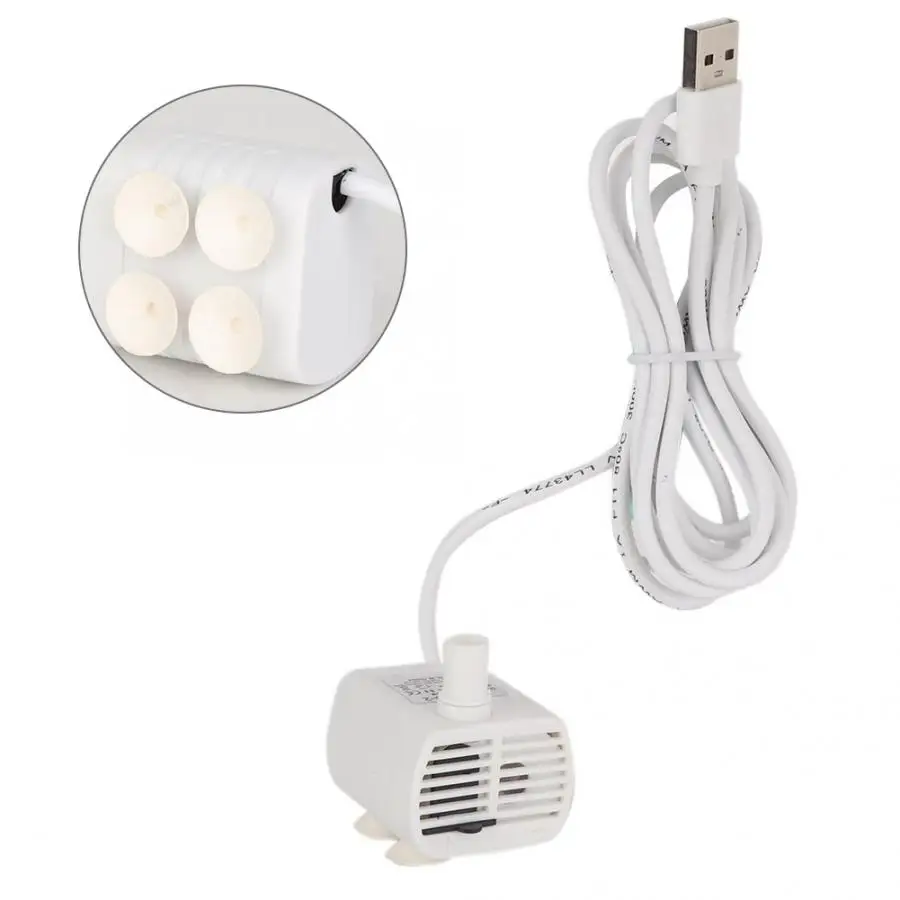 USB Mini Pump Submersible Water Pump for Fish Tank Aquarium Pet Water Dispenser Waterproof Submersible Aquarium water pump aquarium water pump fish tank pump