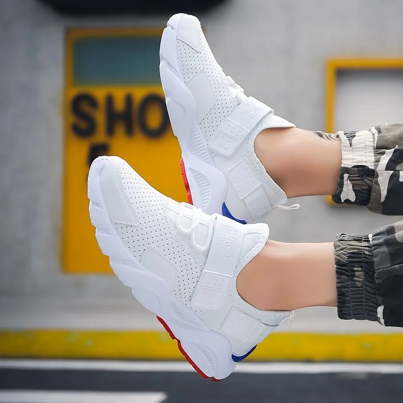 

2019 Spring Male Shoes Casual Shoes Trend Korean Tenis Masculino Adulto Summer Sneakers Mens Breathable Lace Up Baskets Homme