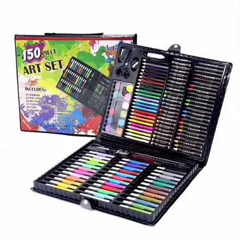 

RCtown 150Pcs/Set Kids Drawing Painting Watercolor Pen Stationery Set