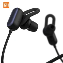 Оригинальные Xiaomi Bluetooth наушники гарнитура Молодежная версия Беспроводные спортивные наушники микрофон водонепроницаемые наушники для телефона Android