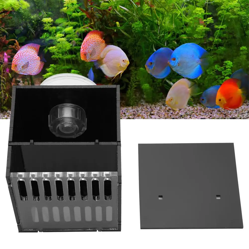 

Fish Incubator Boxes Fish Shrimp Breeding Hatching Box For Aquarium Fish Breeding Isolation Box With Suction Cup