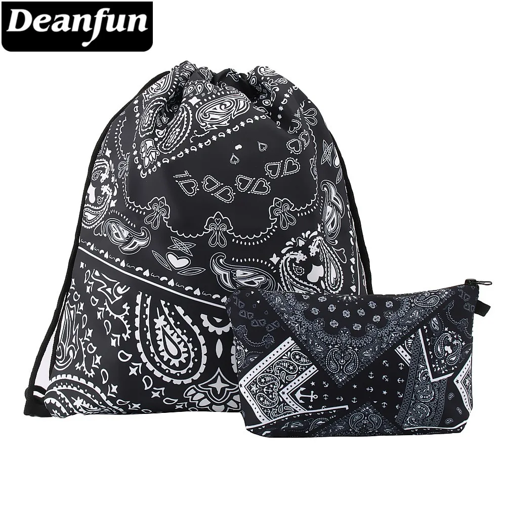 

Deanfun Amoeba Drawstring Backpack Waterproof Women Backpacks Gym Bag Storage for Travel Dropshipping