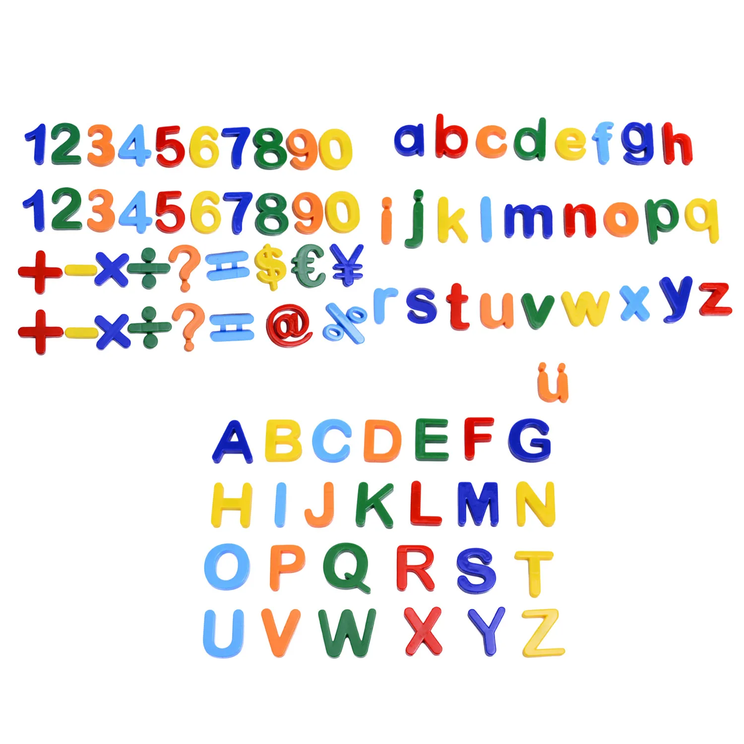 

Kids Montessori Plastic Magnetic Numbers Alphabet Letters Fridge Magnets Refrigerator Figure Sticker Math Learn Educational Toy