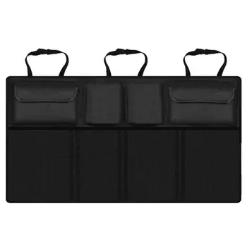 

Car Trunk Organizer Adjustable Backseat Storage Bag Multi-use Oxford Automobile Seat Back Organizers Universal Bottle Pocket