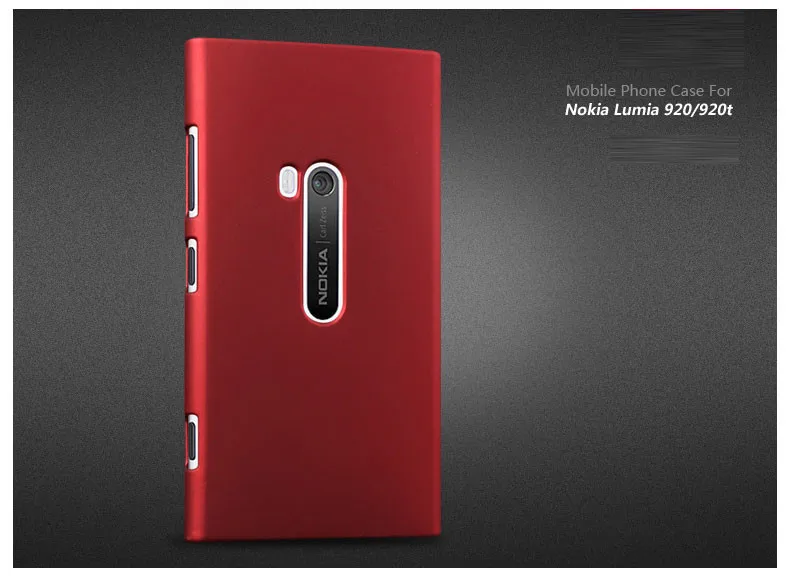 

Rubber Matte Hard PC Back Phone Protector For Microsoft Lumia 920 Case Multicolor Frosted Protective Cover For Nokia Lumia 920