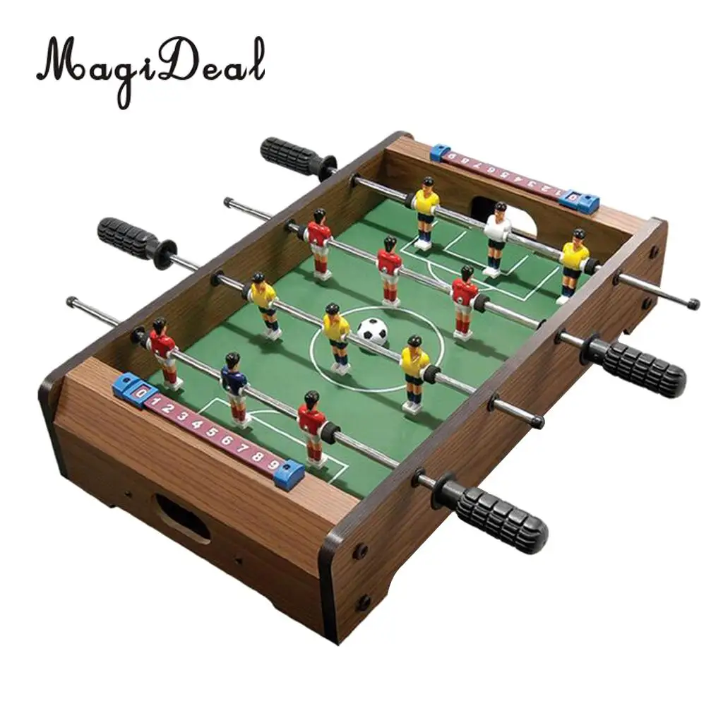 Mini Foosball Table Top , Mini Football Game Table for Kids Soccer Game Indoor Games for Parent-child Game, Fun All