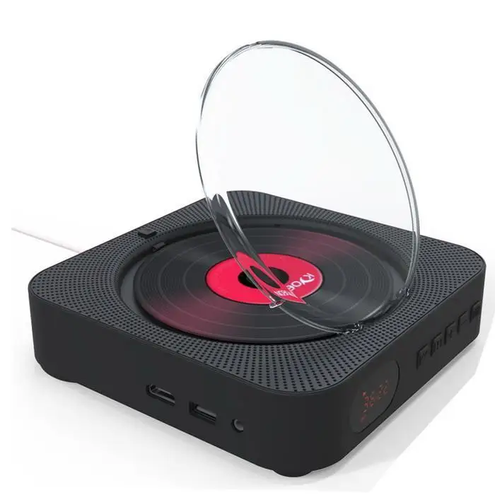 CD плеер настенный Bluetooth динамик обновленная версия с дистанционным HiFi Динамик USB