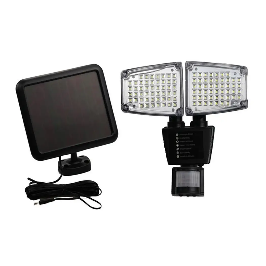 

Aisle Eaves Solar Security Sensor Motion 100LED Outdoor Camping Waterproof 7W Light Lights Lighting Garden x etc Outdoor