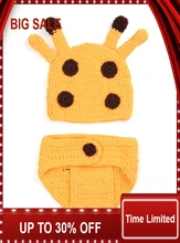 wholesale Baby Crochet Deer Set Infant Kids Crochet Photography Props Kids Costume Hat Diaper sets 1set wholesale Baby Crochet Deer Set Infant Kids Crochet Photography Props Kids Costume Hat Diaper sets 1set