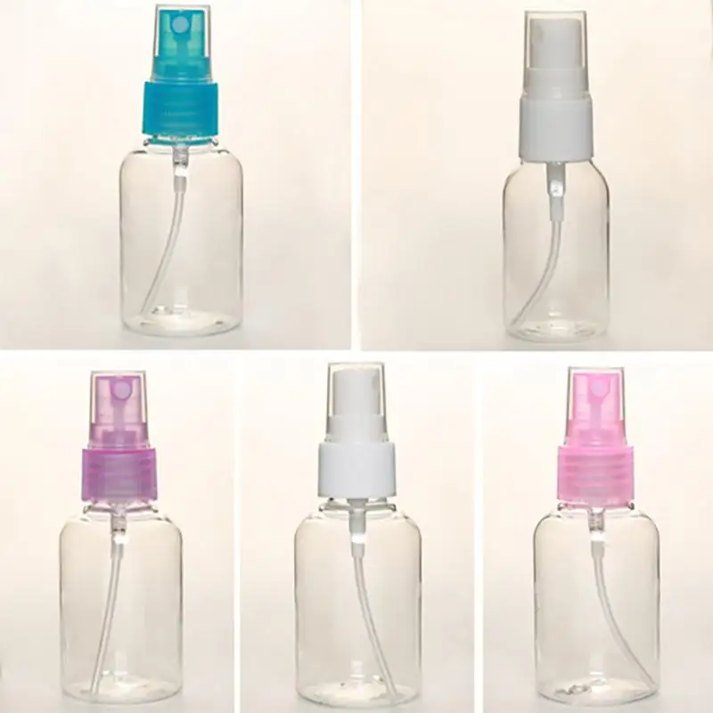 

1pc 30ml 50ml 100ml 3 Colors Travel Transparent Plastic Perfume Atomizer Small Mini Empty Spray Refillable Bottle 40