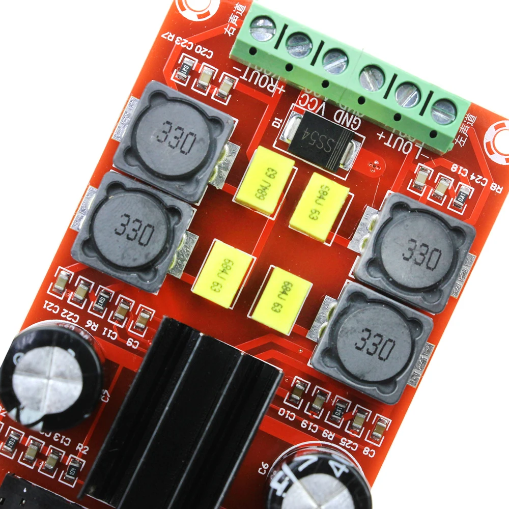 2*50 Вт TPA3116 2 1 цифровой аудио усилитель доска XH HM189 TPA3116D2 сабвуфер Динамик Мощность