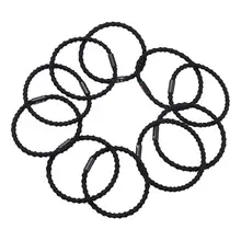 20 шт. пряди для волос эластичные Простые волосы аксессуары конский хвост держатели резинки для волос кольцо для женщин девушек