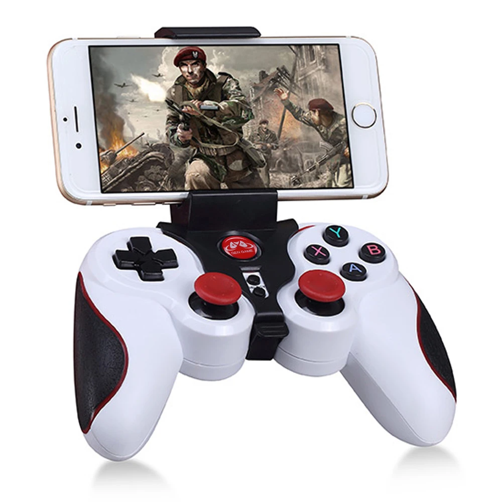 Gen Game s5/S5 Enhanced Edition Wireless Bluetooth 3.0 gamepad Joystick Game Controller connects PC through a receiver gamepad