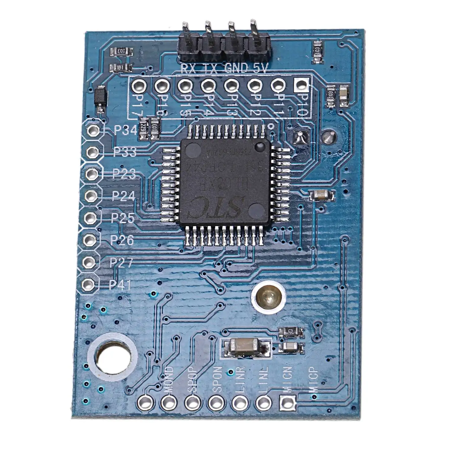 TTKK модуль распознавания речи Голосовая плата Vrm Ld3320 Asr 5V мощность 43X29 7