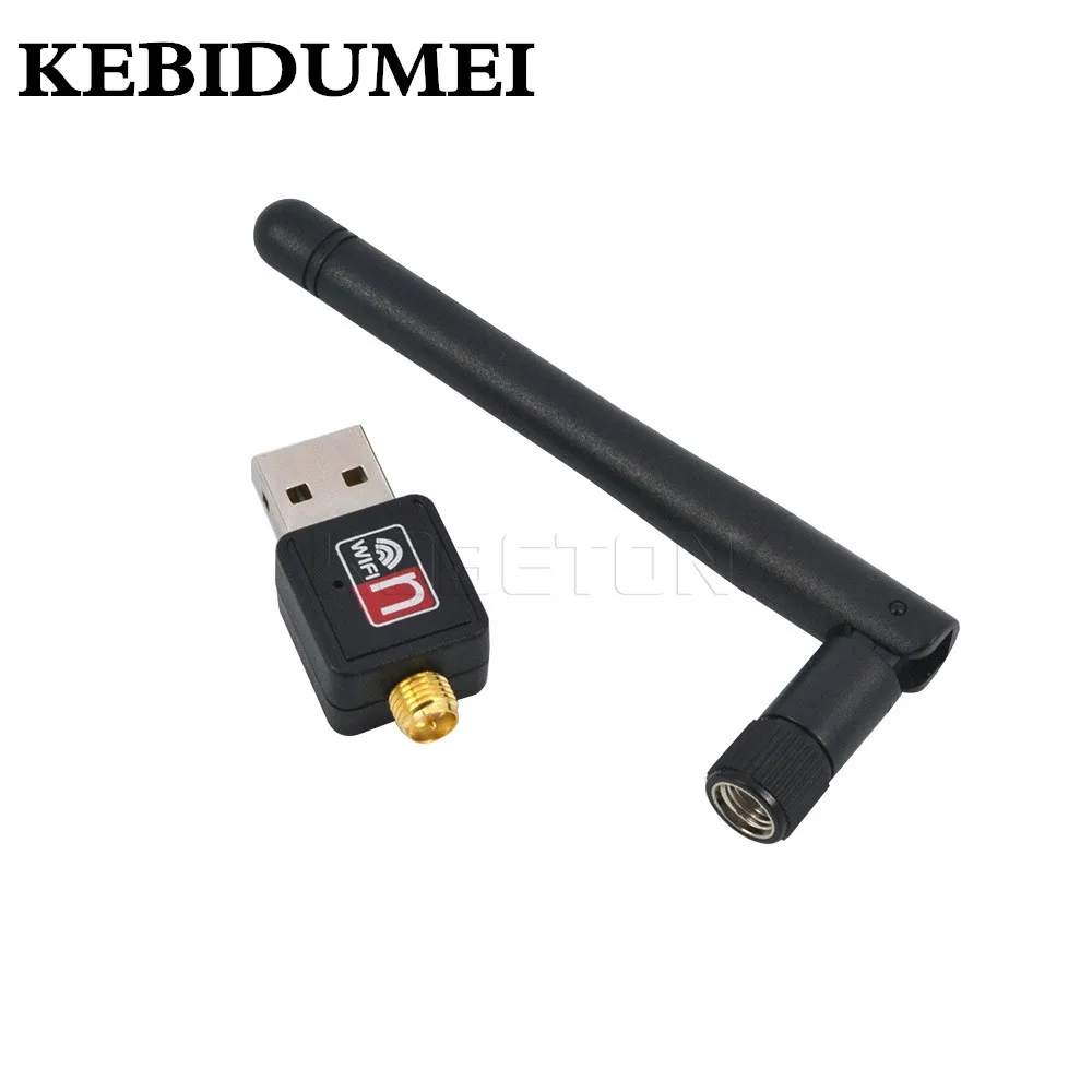 

150M USB 2.0 WiFi Wireless Network Card 150Mbps 802.11 N/g/b 2dB LAN Dongle RT5370 With Antenna Adapter For Apple Macbook Air