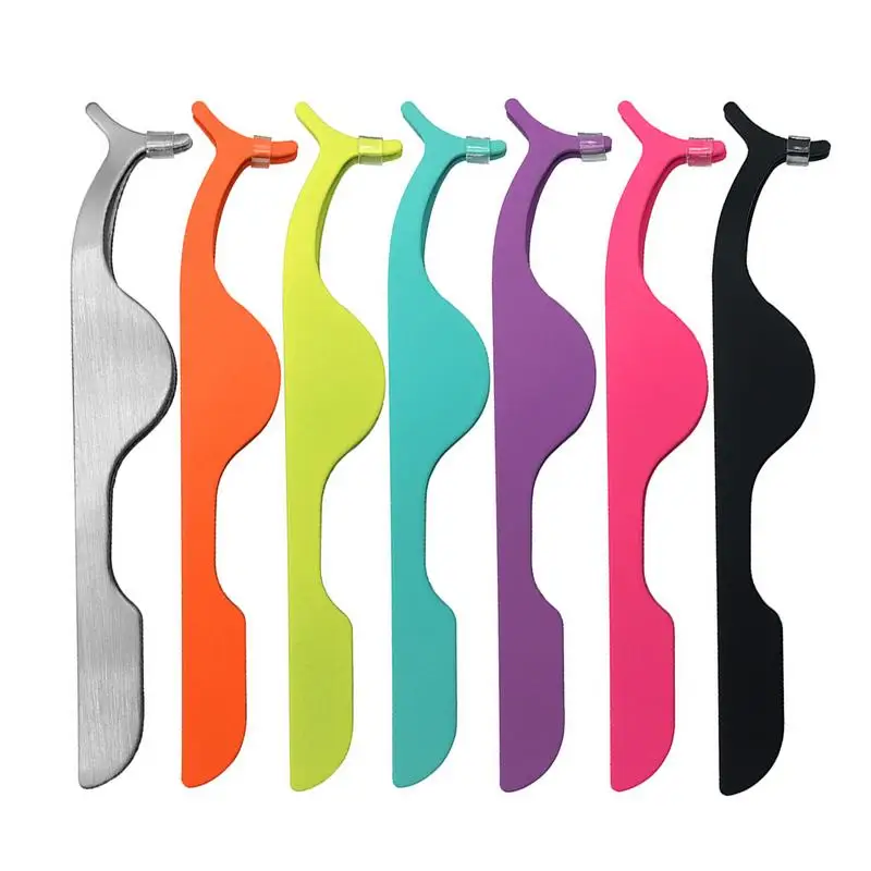 

False Eyelashes Beautiful 100% Extended Smudge Multi-function Magnetic Tweezers Beauty Tools