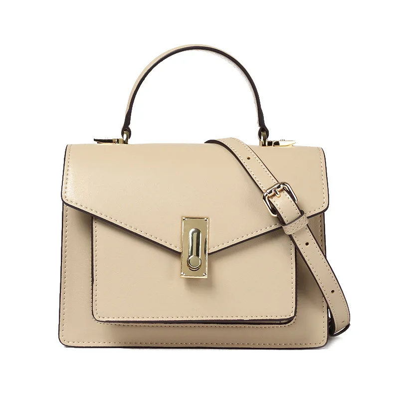 

Genuine Leather Women Shoulder Bag Small Designer Handbag Pink Handbag For Women Crossbody Bag With Top Handle Bolsos Para Mujer