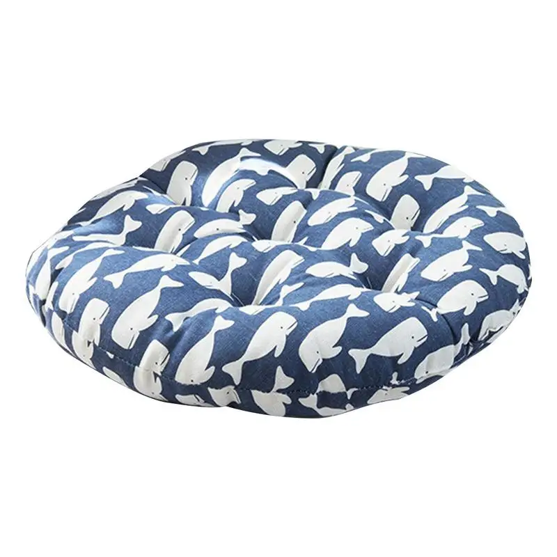 

Cotton Linen Cloth Padded Large Tatami Seat Cushion Pad Round Yoga Meditation Bay Window Floor Chair Mat Floor Mat Back Cushion