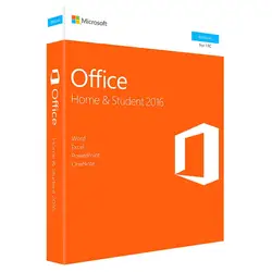 Microsoft Office Home And Student 2016 для windows Retail в штучной упаковке с кодом ключа продукта Загрузка ПК