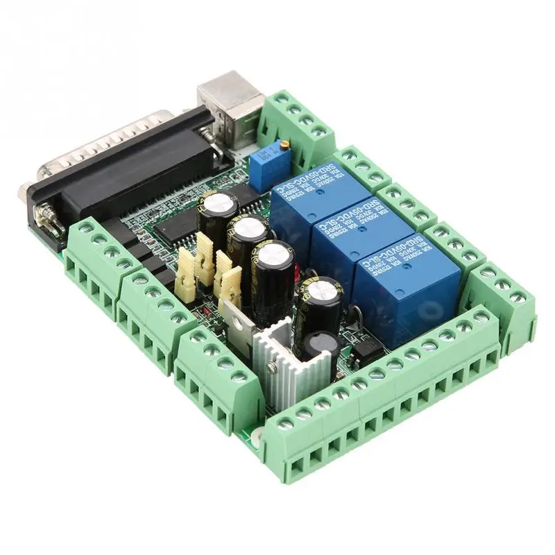 6 CNC MACH3 USB интерфейсная плата адаптер для Двигателя драйвер инструмента|Драйвер