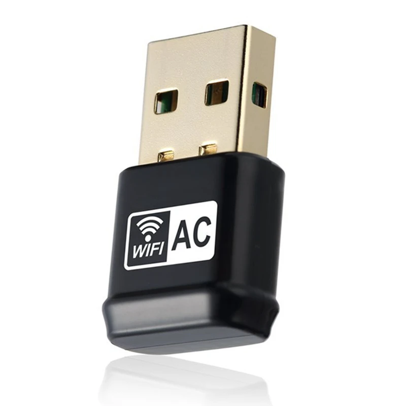 USB Wifi адаптер, AC600Mbps двухдиапазонный 2,4G/5G 802.11ac USB беспроводной адаптер для Windows 10/8. 1/7/XP/Vista Mac OS X 10,4-10,1