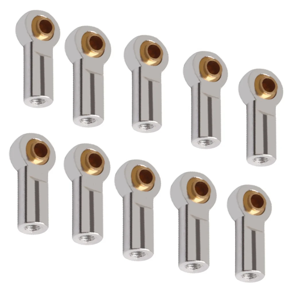 

10pcs CW CCW Kids Link Rod M3 Crawler Accessory Buggy Parts Ball Joint End Toy Aluminum For 1/10 RC Car