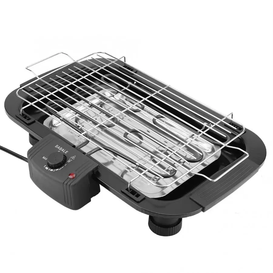 

BBQ Grill Household Smokeless Durable Electric Oven BBQ Grill Mahcine Temperature Adjustable 230V EU Plug barbecue