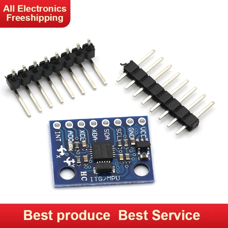 

GY-521 MPU-6050 MPU6050 Module 3 Axis analog gyro sensors+ 3 Axis Accelerometer Module
