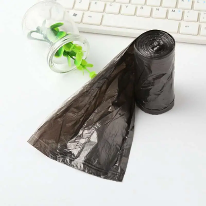 

50 PCS Clear Thicken Kitchen Garbage Bag Household Trash Can Bin Rubbish Disposable Plastic Bags