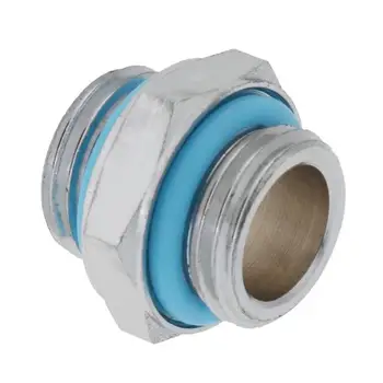

1pc G1/4 Dual External Thread Tube Connector for PC Water Cooling System
