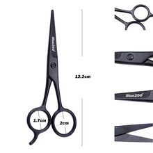 Носовые Ножницы для волос, портативные мини безопасные ножницы для бровей из нержавеющей стали, ножницы для волос в носу