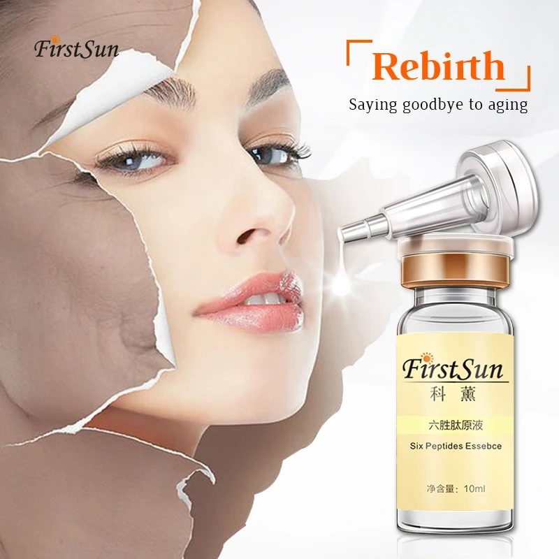 

Six Peptides Serum Repair Collagen Face Cream Anti-Aging Wrinkle Lift Firming Whitening Moisturizing Acne Treatment Skin Care