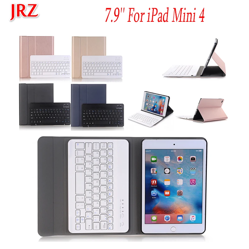 Чехол для планшета JRZ 7 9 дюйма iPad Mini 4 A1538 A1550 съемная клавиатура с Wi-Fi и Bluetooth