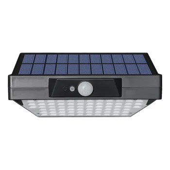 

LED Solar Light Outdoor Wireless 78Leds Solar Folding Motion Sensor Wall Light 3 Sides Lighting Security Light For Garden Fence