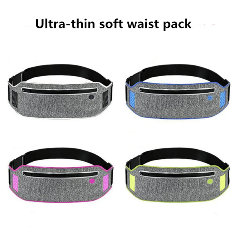 

Universal 4-6inch Thin Waist Belts Armband Bag For iPhone Xiaomi Lycra Sport Arm Band Running Case For Samsung Huawei Pouch
