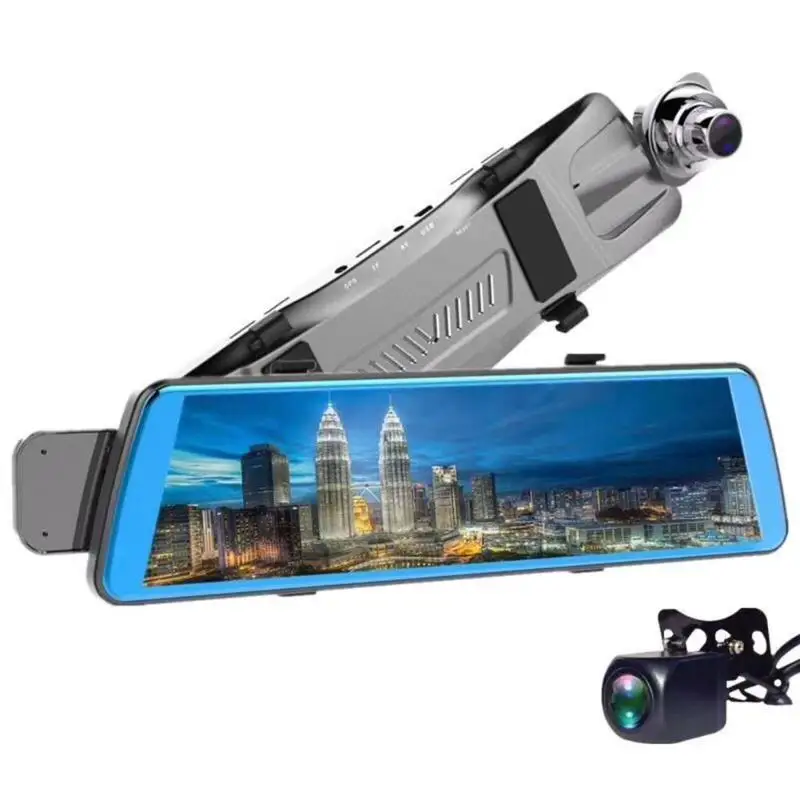VODOOL V5 9.35in Touch Screen Rear View Mirror Car DVR Camera Dual Lens Full HD 1080P Video Recorder ADAS Night Vision Dash Cam VODOOL V5 9.35in Touch Screen Rear View Mirror Car DVR Camera Dual Lens Full HD 1080P Video Recorder ADAS Night Vision Dash Cam