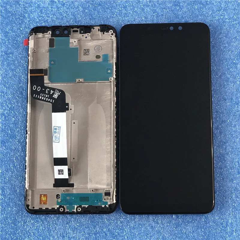 

Original Axisinternational LCD Frame For 6.26" Xiaomi Redmi Note 6 Pro LCD Screen Display+Touch Panel Digitizer For Redmi Note6