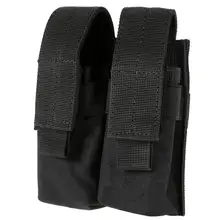 Тактический Двойной Рот аксессуары подвесной мешок военный хаки, армейский зеленый, черный Охотничьи аксессуары