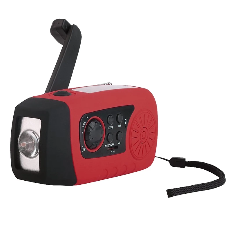 

Portable Outdoor New Multi-Functional Rechargeable Mp3 Audio Music Player Fm Radio Flashlight Loudspeaker