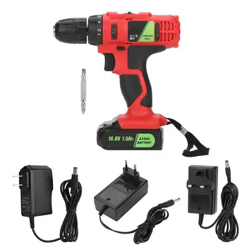 

16.8V Electric Lithium Cordless Drill Screwdriver Professional Handheld Tool High Quality