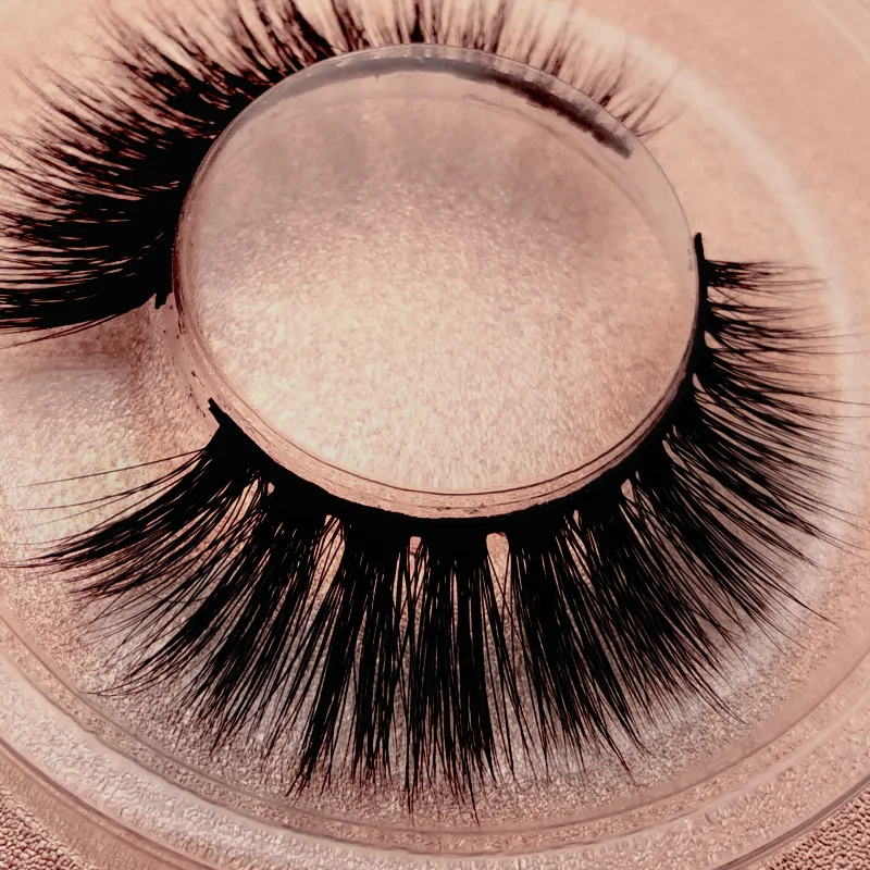 New Naturalcrisscross FalseEyelashes 1 Pair 3D Mink Lashes cruelty free Makeup Customize FalseEyelashes Volume Lashes