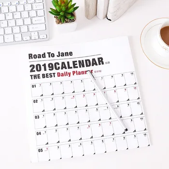 

365 Day Countdown Surface Calendar memo Learning Target Plan Work Study Memorandum High Self-discipline