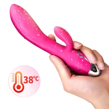 Female Vibrator Clitoris Stimulator G Spot Massager Vibrator for Woman Waterproof Magic Wand 7 Frequency Adult Sex Toy for Women