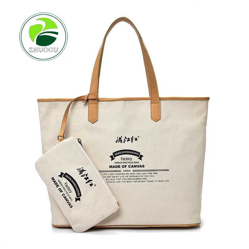 

2019 large capacity canvas Character decorative female shoulder bags tote pockets for women with gift wallet Free Shipping