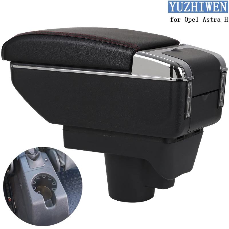 For Opel Astra Armrest font b Box b font Opel Astra H Universal Car Central Armrest