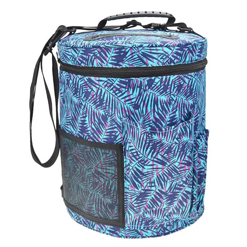

Storage Bag Practical Crochet DIY Pattern Organizer Bag Holder for Prevent Tangling Knitting Yarn Ball Protecting