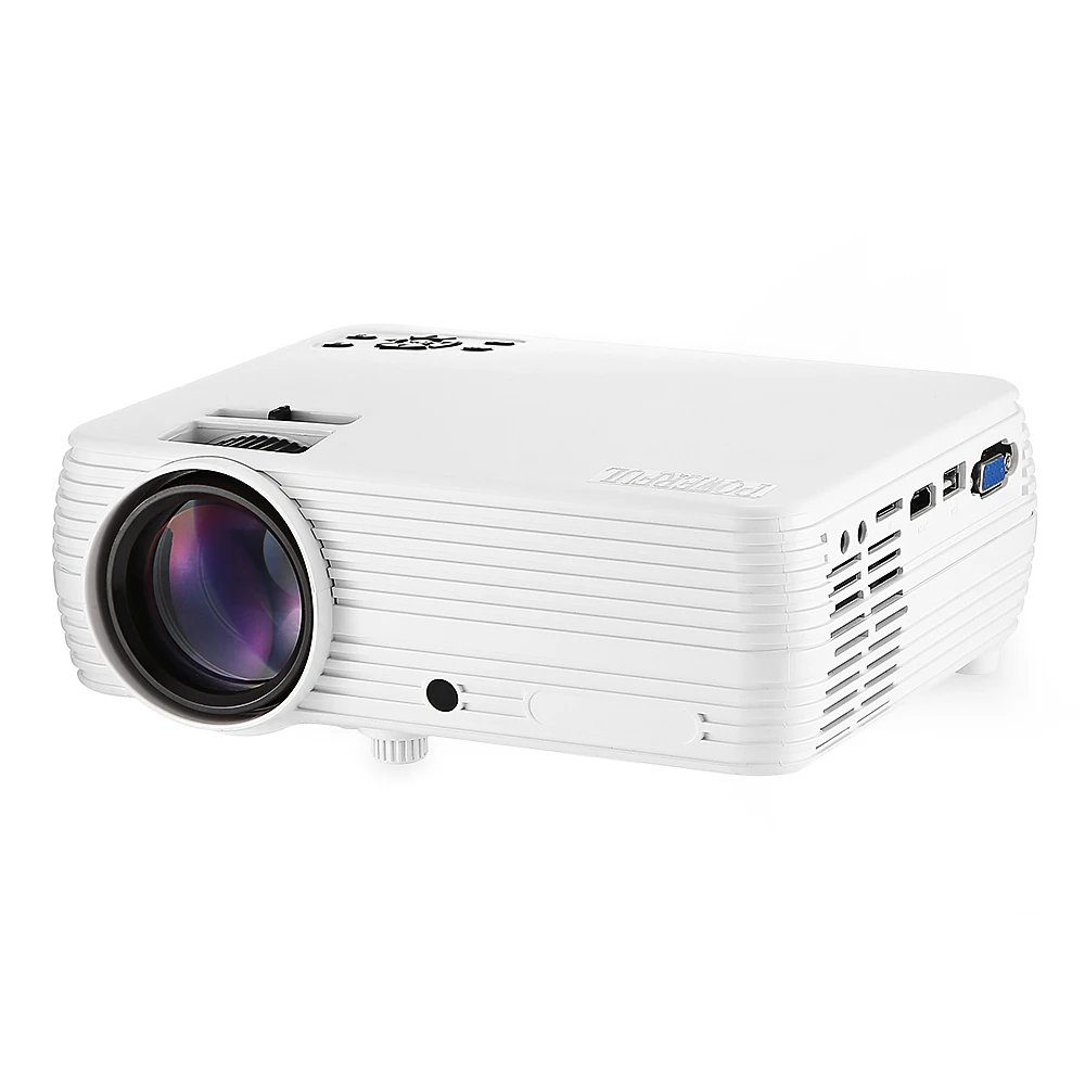 

Powerful X5 Portable MINI Projector Full HD LCD LED Projector 1800 Lumens Home Theater Projector Proyector With USB HDMI 1080P